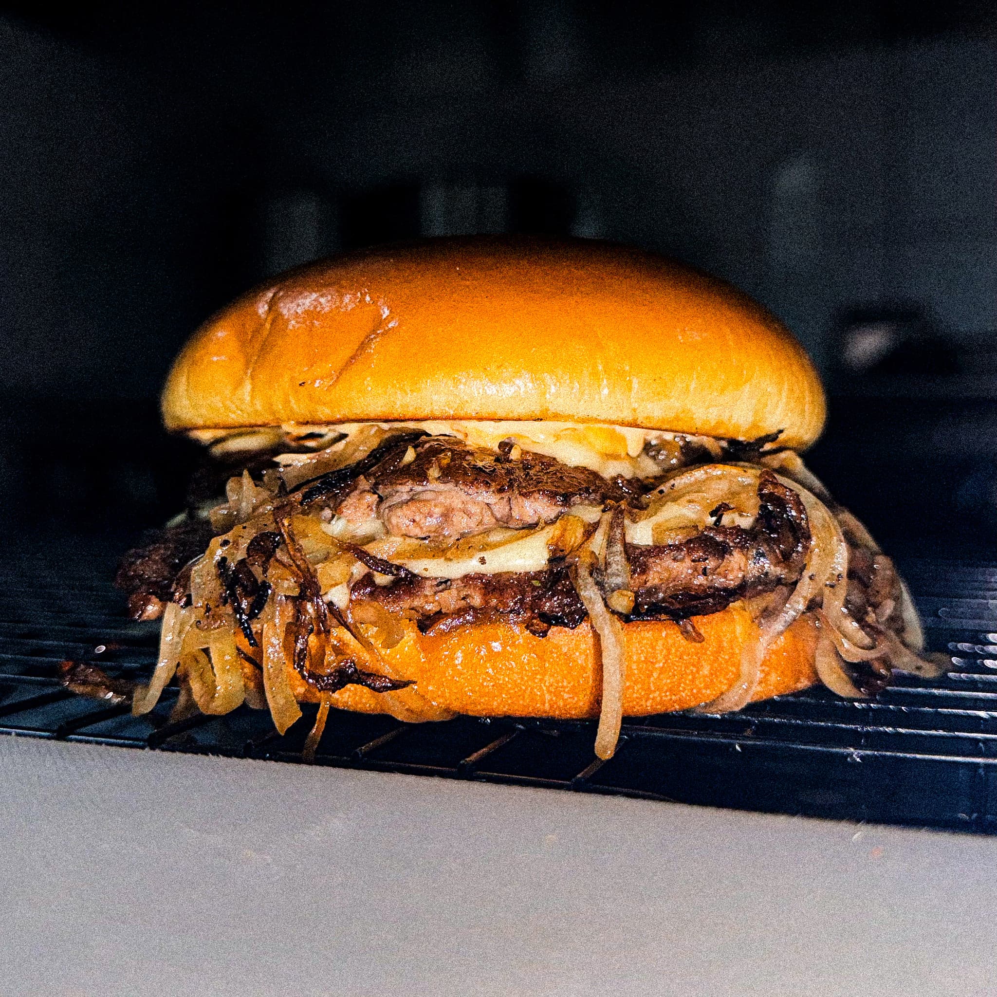 Stoners Fried Onion Burger